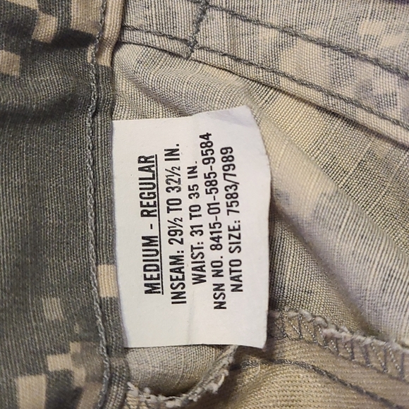 Men’s OCP Insect Repellant Combat Trouser Medium/ Regular - Picture 3 of 5